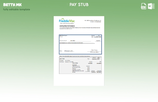 Модерен стил шаблон верзија на лист за финансиски вработени во САД
